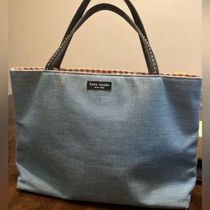 Kate Spade Vintage Denim Tote
